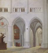 Pieter Jansz Saenredam Interior of the Church of St Bavon at Haarlem (mk05) Sweden oil painting reproduction